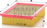 Mann-Filter C 26 100 - Filtru aer parts5.com