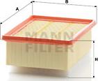 Mann-Filter C 21 104/2 - Air Filter parts5.com