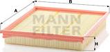 Mann-Filter C 28 150 - Filtru aer parts5.com