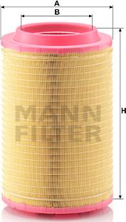 Mann-Filter C 27 998/5 - Filtru aer parts5.com