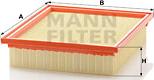 Mann-Filter C 27 154/1 - Filtre à air parts5.com