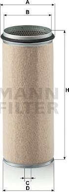 Mann-Filter CF 1610 - Filtru aer secundar parts5.com