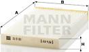 Mann-Filter CU 15 001 - Filter, zrak notranjega prostora parts5.com