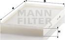 Mann-Filter CU 3540 - Szűrő, utastér levegő parts5.com