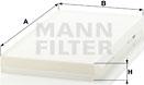 Mann-Filter CU 3139 - Filter, interior air parts5.com