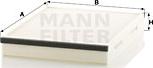 Mann-Filter CU 25 007 - Filter, interior air parts5.com