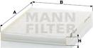 Mann-Filter CU 2218 - Suodatin, sisäilma parts5.com