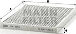 Mann-Filter CUK 2243 - Filter, interior air parts5.com