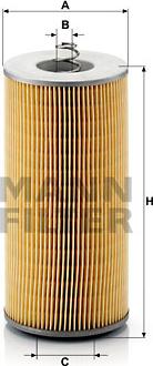 Mann-Filter H 12 110/2 x - Oljni filter parts5.com