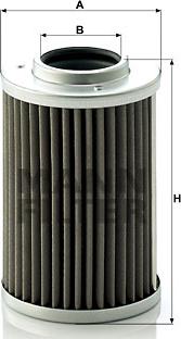 Mann-Filter H 710/1 x - Hidraulični filtar, automatski mjenjač parts5.com