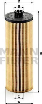 Mann-Filter HU 947/2 x - Масляный фильтр parts5.com