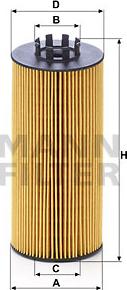 Mann-Filter HU 9003 z - Маслен филтър parts5.com