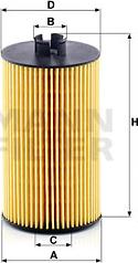 Mann-Filter HU 931/6 x - Oil Filter parts5.com