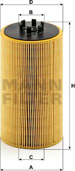 Mann-Filter HU 1390 x - Olajszűrő parts5.com