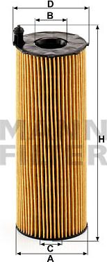 Mann-Filter HU 831 x - Маслен филтър parts5.com