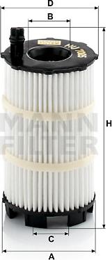 Mann-Filter HU 7005 x - Filtar za ulje parts5.com