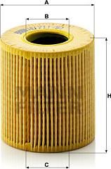 Mann-Filter HU 711/51 x - Oil Filter parts5.com