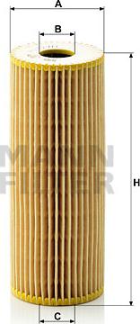 Mann-Filter HU 727/1 x - Oil Filter parts5.com