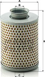 Mann-Filter P 919/7 - Hydraulic Filter, steering system parts5.com