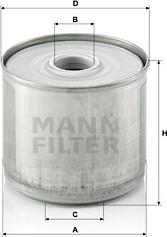 Mann-Filter P 917/1 x - Filtru combustibil parts5.com