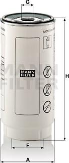 Mann-Filter PL 420/7 x - Горивен филтър parts5.com