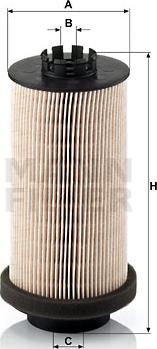 Mann-Filter PU 999/1 x - Yakıt filtresi parts5.com