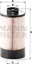 Mann-Filter PU 9002/1 z - Filtro combustible parts5.com