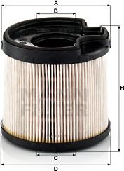 Mann-Filter PU 922 x - Filtru combustibil parts5.com