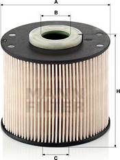 Mann-Filter PU 927 x - Fuel filter parts5.com