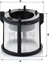 Mann-Filter PU 51 z - Palivový filtr parts5.com