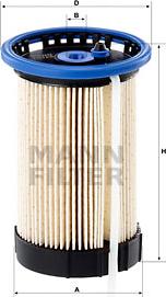 Mann-Filter PU 8014 - Filtru combustibil parts5.com