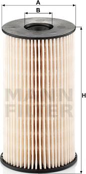 Mann-Filter PU 825 x - Filtru combustibil parts5.com