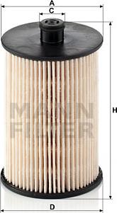 Mann-Filter PU 823 x - Filtro combustible parts5.com