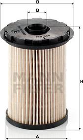 Mann-Filter PU 731 x - Filter goriva parts5.com