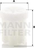 Mann-Filter U 1003 (10) - Хидроксикарбамиден (урея) филтър parts5.com