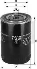 Mann-Filter W 719/10 - Filtar za ulje parts5.com