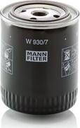 Mann-Filter W 930/7 - Filtre à huile parts5.com