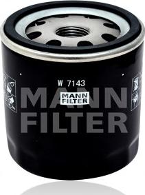 Mann-Filter W 714/3 - Olejový filtr parts5.com