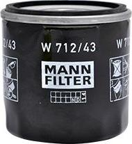 Mann-Filter W 712/43 - Olejový filtr parts5.com