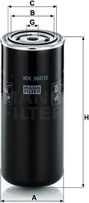 Mann-Filter WDK 962/12 - Fuel filter parts5.com