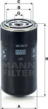 Mann-Filter WK 950/21 - Filtru combustibil parts5.com