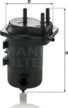 Mann-Filter WK 9028 z - Горивен филтър parts5.com