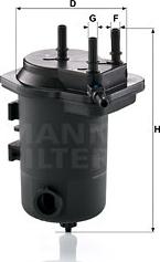 Mann-Filter WK 939/9 x - Kraftstofffilter parts5.com