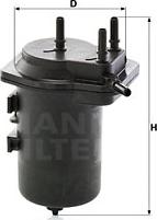 Mann-Filter WK 939/6 - Kraftstofffilter parts5.com