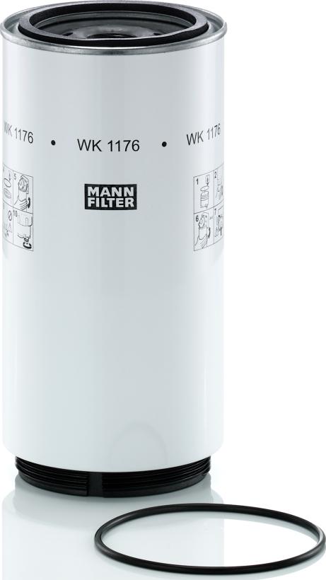 Mann-Filter WK 1176 x - Filtro combustible parts5.com