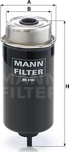 Mann-Filter WK 8184 - Filtru combustibil parts5.com