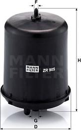 Mann-Filter ZR 905 z - Oil Filter parts5.com