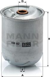 Mann-Filter ZR 902 x - Oil Filter parts5.com