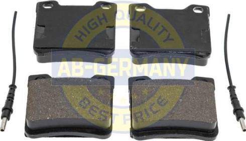 MASTER-SPORT GERMANY AB236040592 - Brake Pad Set, disc brake parts5.com