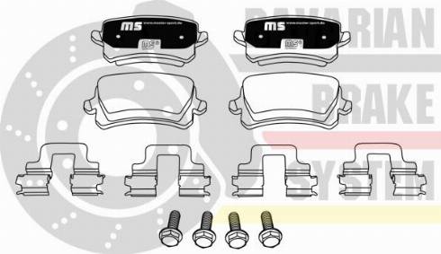 MASTER-SPORT GERMANY W236027492 - Set placute frana,frana disc parts5.com